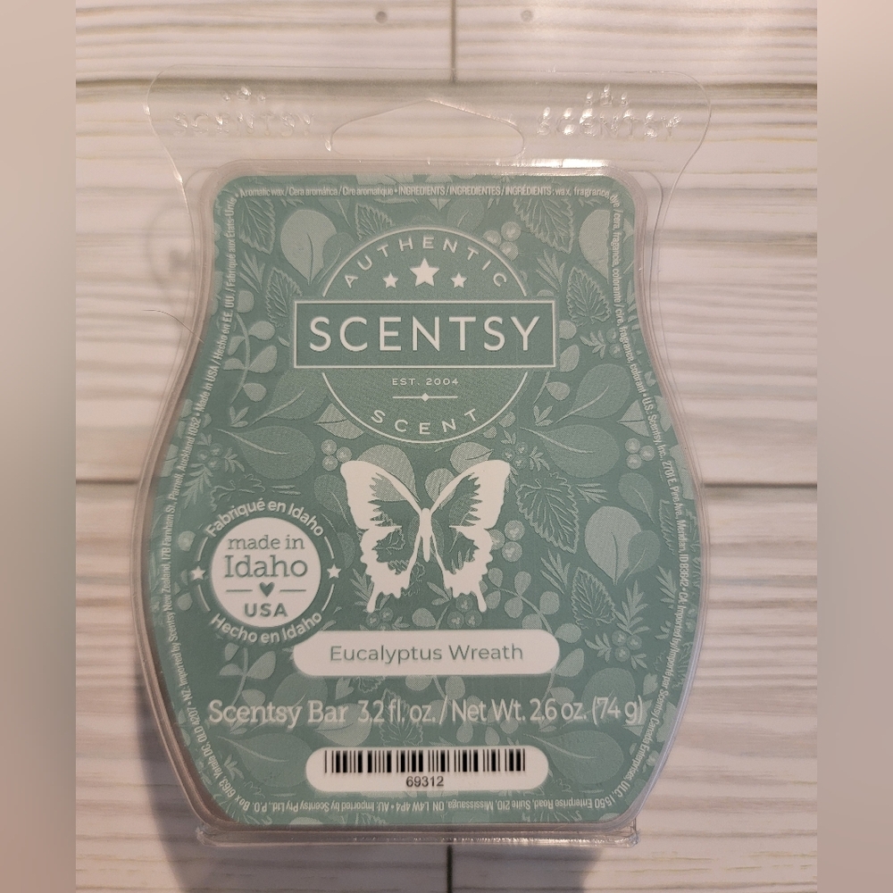 Scentsy Bar in Eucalyptus Wreath